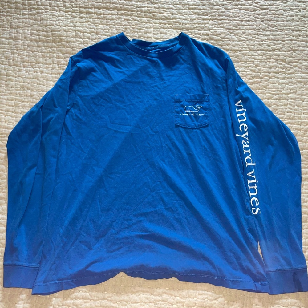 Vineyard Vines Whale Long-sleeve Pocket Tee